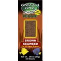 Omega One Super Veggie Brown Seaweed Algae Grazer Fish Food, 24-sheets