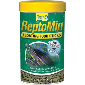 Tetra ReptoMin Floating Sticks Turtle & Amphibian Food, 3.7-oz jar