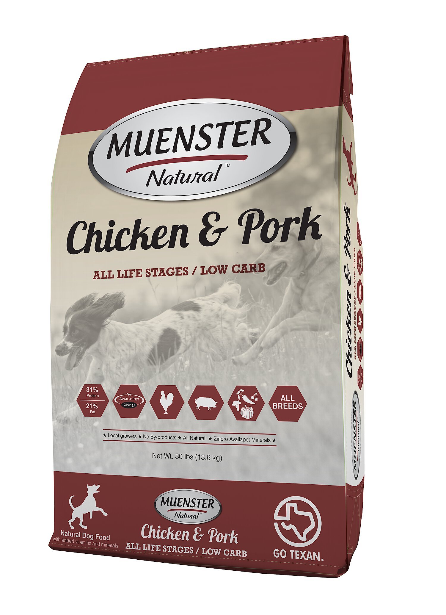 Muenster natural 2024 dog food