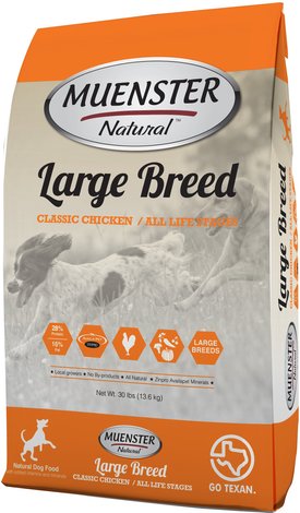 muenster large breed dog food