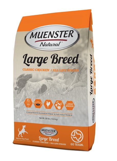 muenster large breed dog food