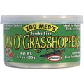 Zoo Med Jumbo Can O' Grasshoppers Reptile & Bird Food, 1.2-oz can