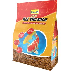 Tetra Pond Koi Vibrance Color Enhancing Sticks Koi & Goldfish Food, 2.42-lb bag