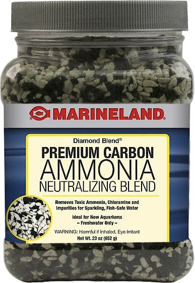Marineland Diamond Blend Carbon Ammonia Neutralizing Carbon Filter Media, 23-oz jar slide 1 of 4