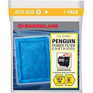 Marineland Bio-Wheel Penguin Rite-Size B Filter Cartridge, 1 count