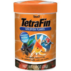 TetraFin Flakes Goldfish Food, 1-oz jar