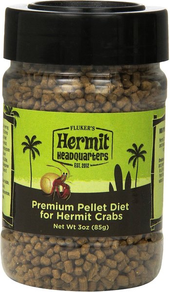 Fluker's Premium Pellet Diet Hermit Crab Food, 3-oz jar slide 1 of 4