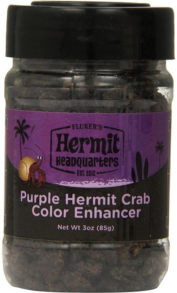 Fluker's Purple Color Enhancer Hermit Crab Treats, 3-oz jar slide 1 of 5