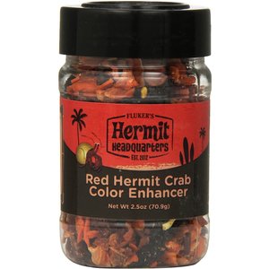 Fluker's Red Color Enhancer Hermit Crab Food, 2.5-oz jar