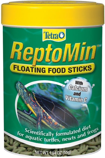 Tetra ReptoMin Floating Sticks Turtle, Newt & Frog Food, 1.94-oz jar slide 1 of 8
