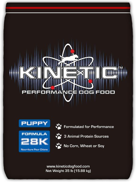 KINETIC Performance Puppy 28K Formula Dry Dog Food 35 lb bag