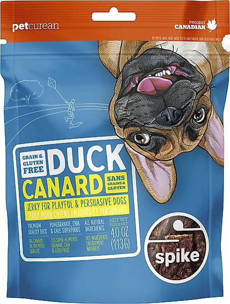 Petcurean Spike Grain Free Duck Jerky for Dogs Petcurean Spike Grain Free Duck Jerky for Dogs