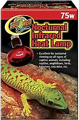 Zoo Med Nocturnal Infrared Reptile Heat Lamp, 75-Watt slide 1 of 2