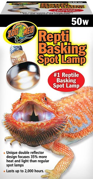 Zoo Med Repti Basking Reptile Spot Lamp, 50-watt slide 1 of 5