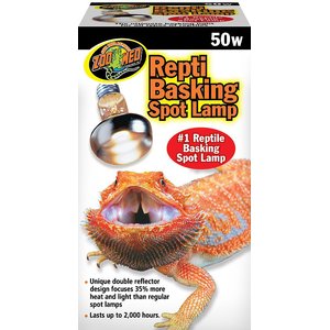 Zoo Med Repti Basking Reptile Spot Lamp, 50-watt