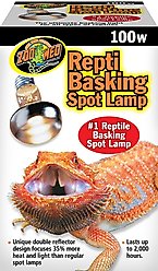 Zoo Med Repti Basking Reptile Spot Lamp, 100-watt slide 1 of 8