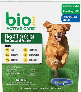 Bio active care cheap flea collar