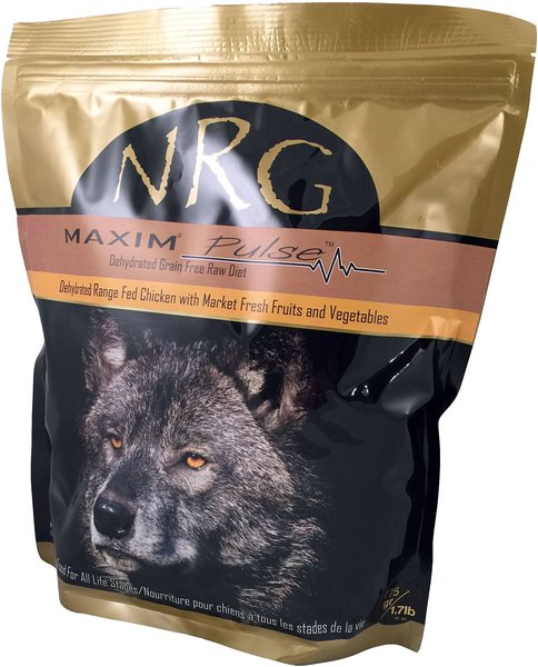 NRG Maxim Pulse Chicken Veggie Grain Free Dehydrated Raw Dog Food