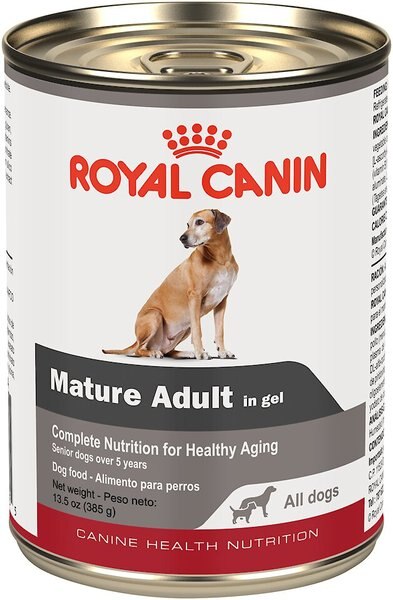 Royal Canin Mature Adult in Gel Canned Dog Food, 13.5-oz, case of 12 slide 1 of 7