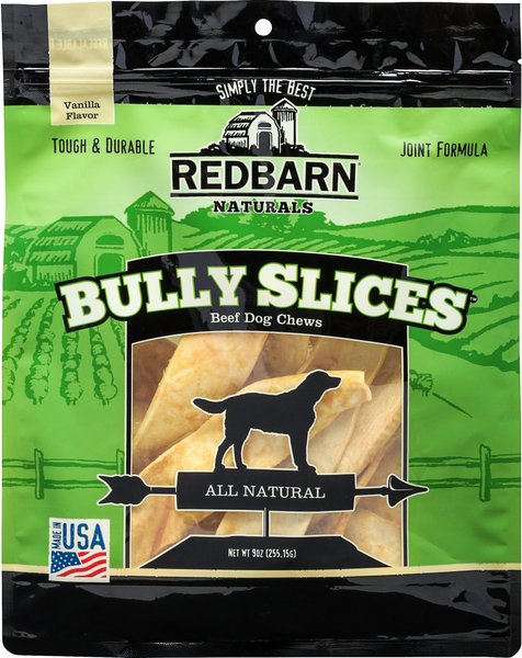 redbarn naturals bully slices