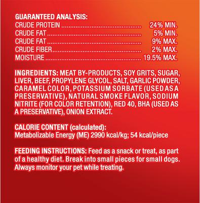 Show full view: Pup-Peroni Lean Beef Flavor Dog Treats, 25-oz bag slide 3 of 6