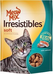 Meow Mix Irresistibles Soft Salmon Cat Treats, 3-oz bag
