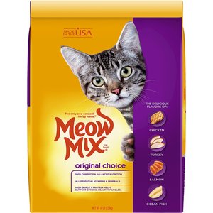 Meow Mix Original Choice Dry Cat Food, 16-lb bag