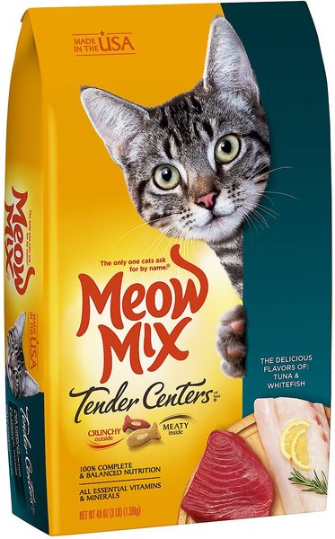 Meow mix tuna and whitefish sale