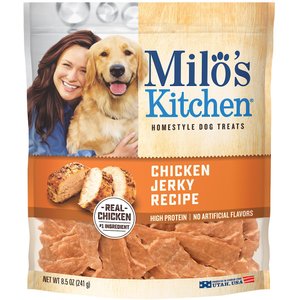 Milo's Kitchen Chicken Jerky Recipe Dog Treats, 8.5-oz bag