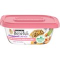Purina Beneful Chopped Blends with Salmon, Sweet Potatoes, Brown Rice & Spinach Wet Dog Food, 10-oz container, case of 8
