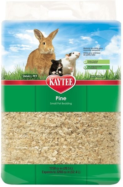 pine chips for rabbit bedding