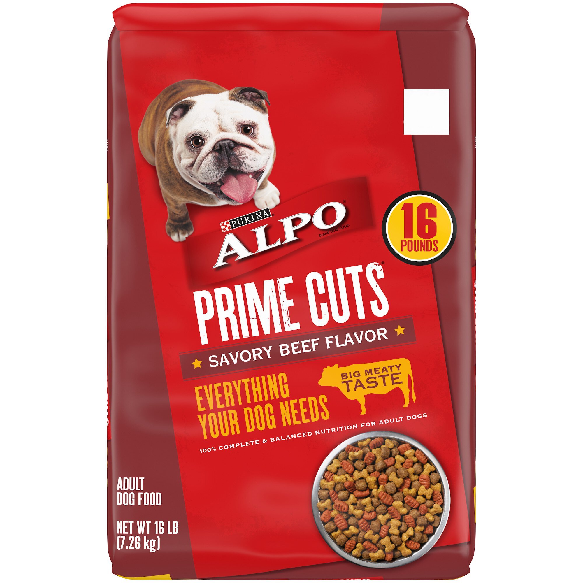 ALPO Prime Cuts Savory Beef Flavor Dry Dog Food reviews Chewy