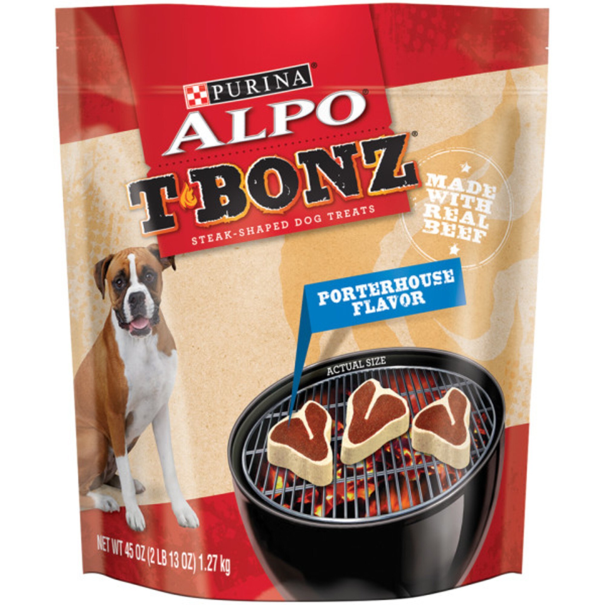T-Bonz Porterhouse Flavor Dog Treats