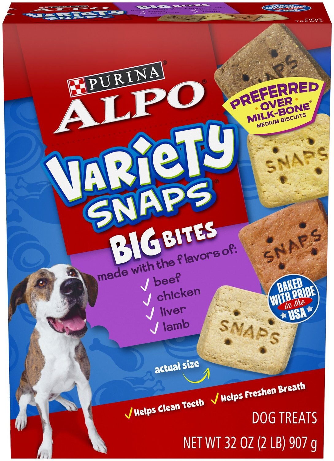 purina alpo variety snaps big bites