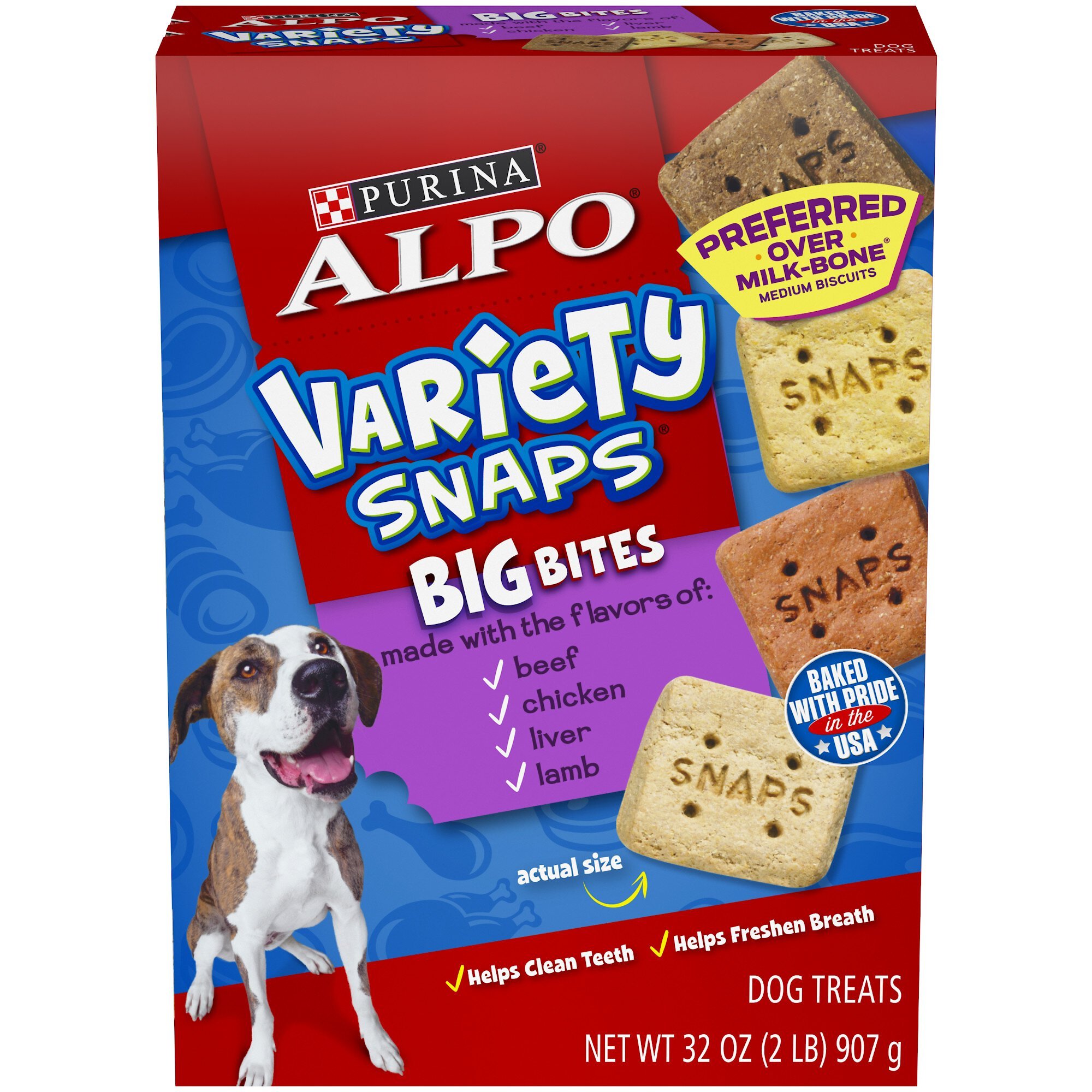 Variety Snaps Big Bites Dog Treats