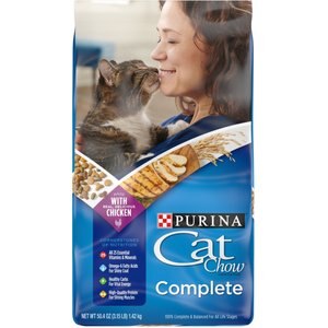 Cat Chow Complete Dry Cat Food, 3.15-lb bag