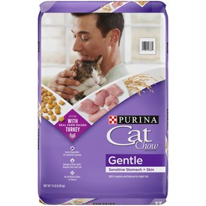 Cat Chow Sensitive Stomach Gentle Dry Cat Food, 13-lb bag