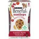Purina Beneful Medleys Tuscan Style Canned Dog Food, 3-oz, pack of 3