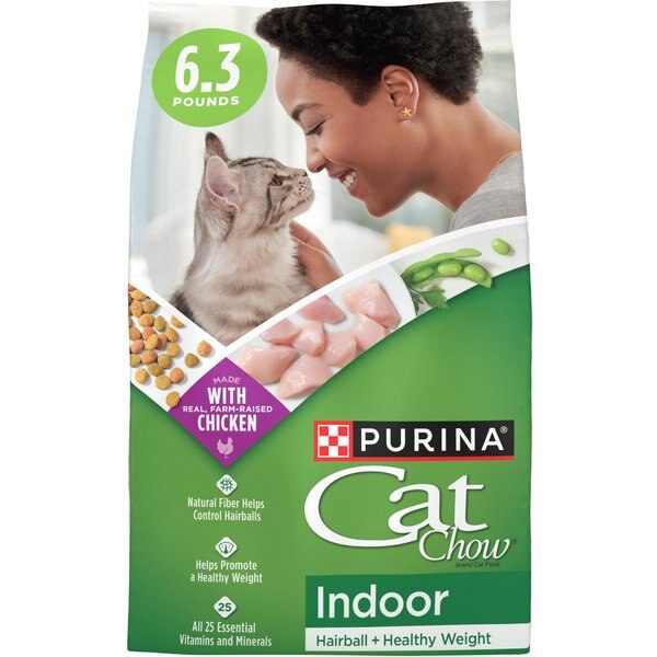 MEOW MIX Indoor Health Dry Cat Food, 6.3-lb bag - Chewy.com