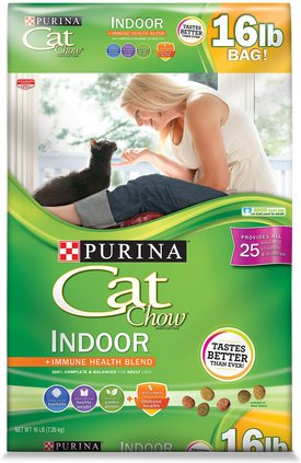 CAT CHOW Indoor Hairball Healthy Weight Dry Cat Food 15 lb bag