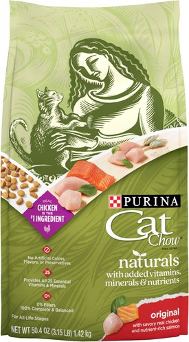 Purina Cat Chow Naturals Original with Added Vitamins Minerals