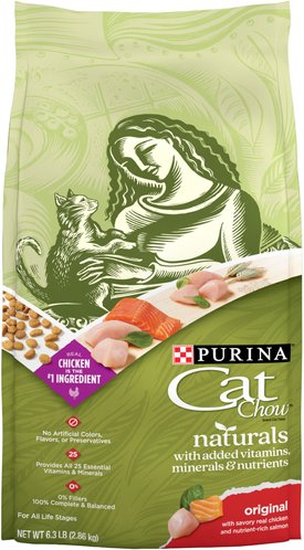 Purina Cat Chow Naturals Original with Added Vitamins Minerals