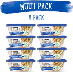 Purina Beneful Prepared Meals Roasted Turkey Medley with Wild Rice, Peas & Barley Wet Dog Food, 10-oz, case of 8 slide 2 of 9