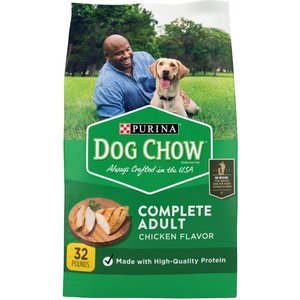 Dog Chow Complete Adult with Real Chicken Dry Dog Food, 32-lb bag