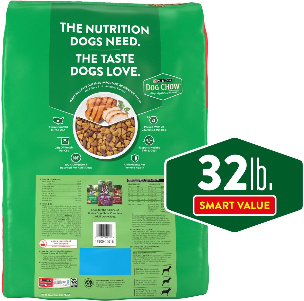 Dog Chow High Protein with Real Chicken Adult Dry Dog Food