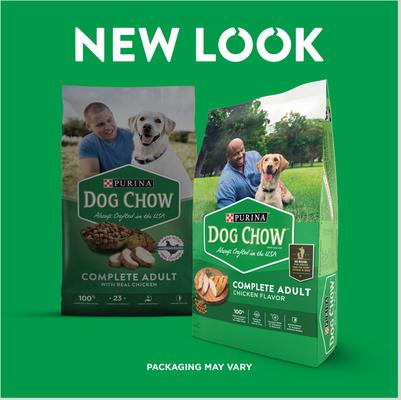 Show full view: Dog Chow Complete Adult with Real Chicken Dry Dog Food, 42-lb bag slide 3 of 13