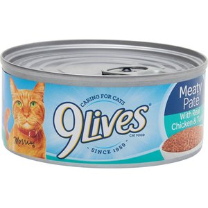 9 Lives Chicken & Tuna Dinner Canned Cat Food