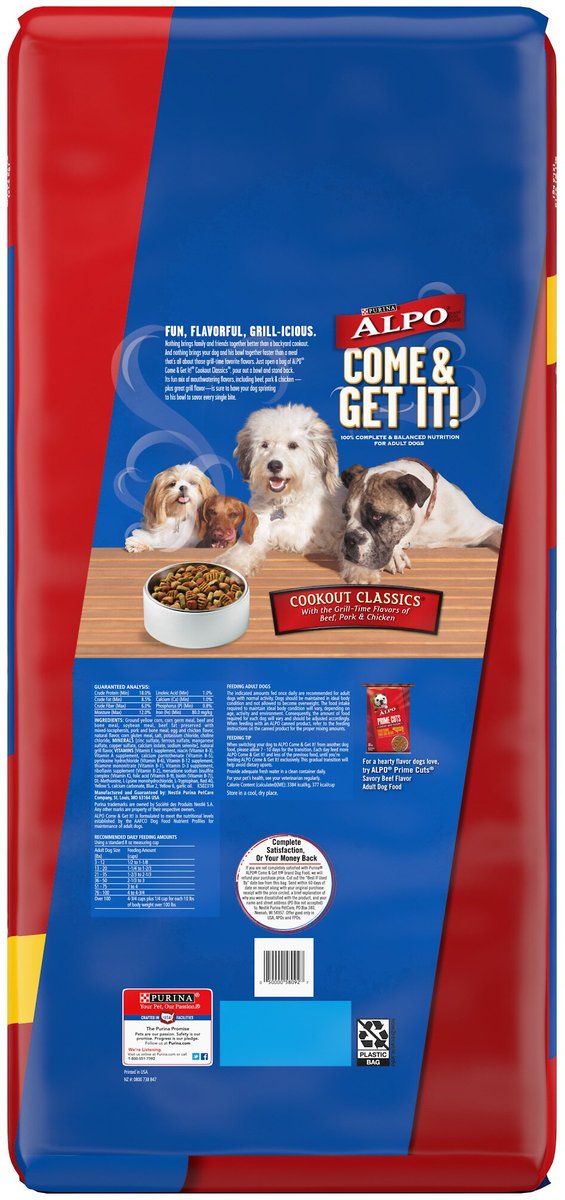 Alpo come and get it 2024 dog food