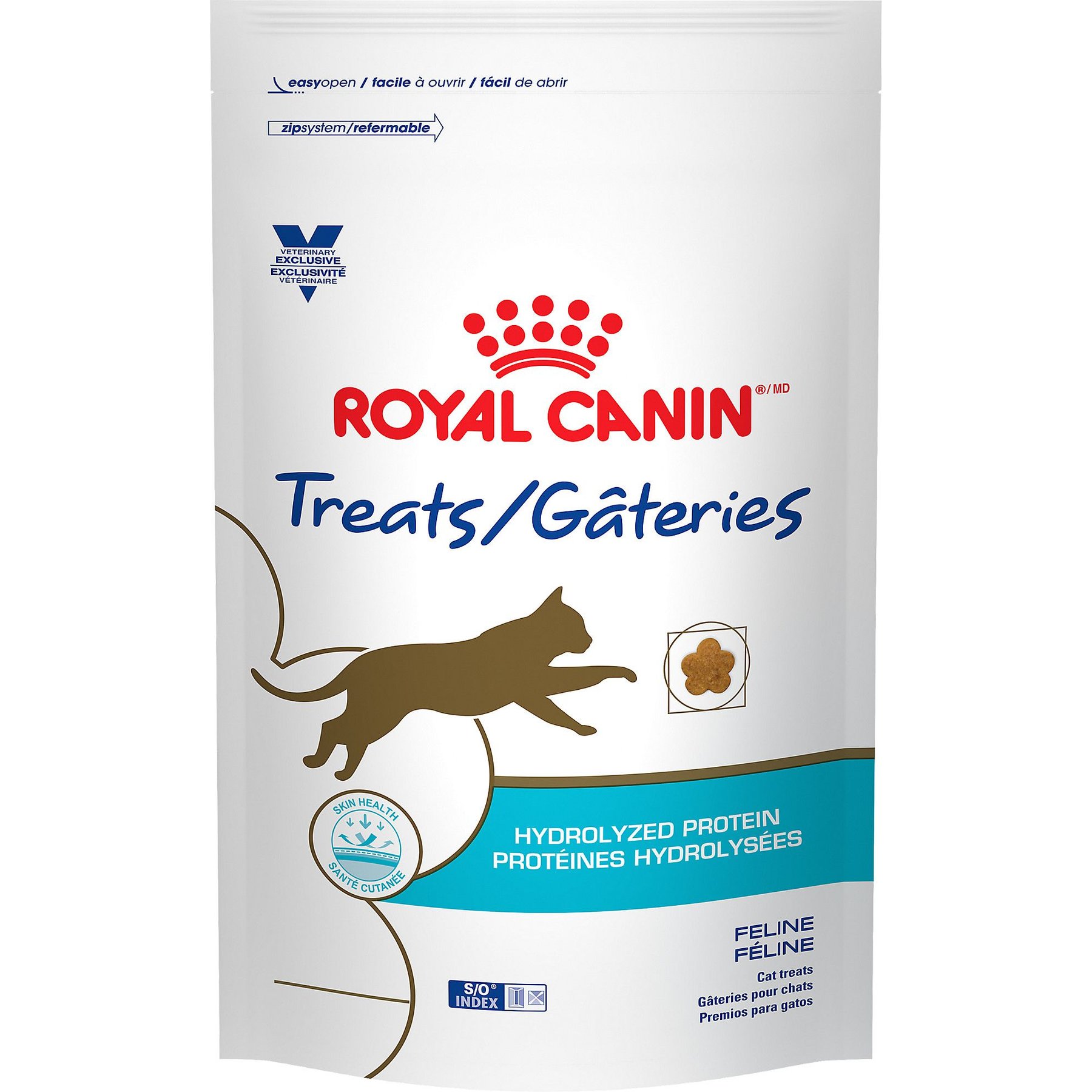 ROYAL CANIN VETERINARY DIET Adult Hydrolyzed Protein Cat Treats 7.7 oz bag Chewy