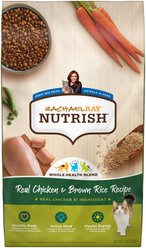 Rachael Ray Nutrish Natural Chicken & Brown Rice Recipe Dry Cat Food, 3-lb bag